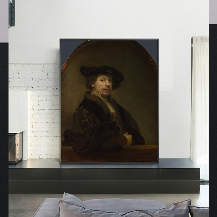 Self Portrait at the Age of 34 by Rembrandt Harmenszoon van Rijn