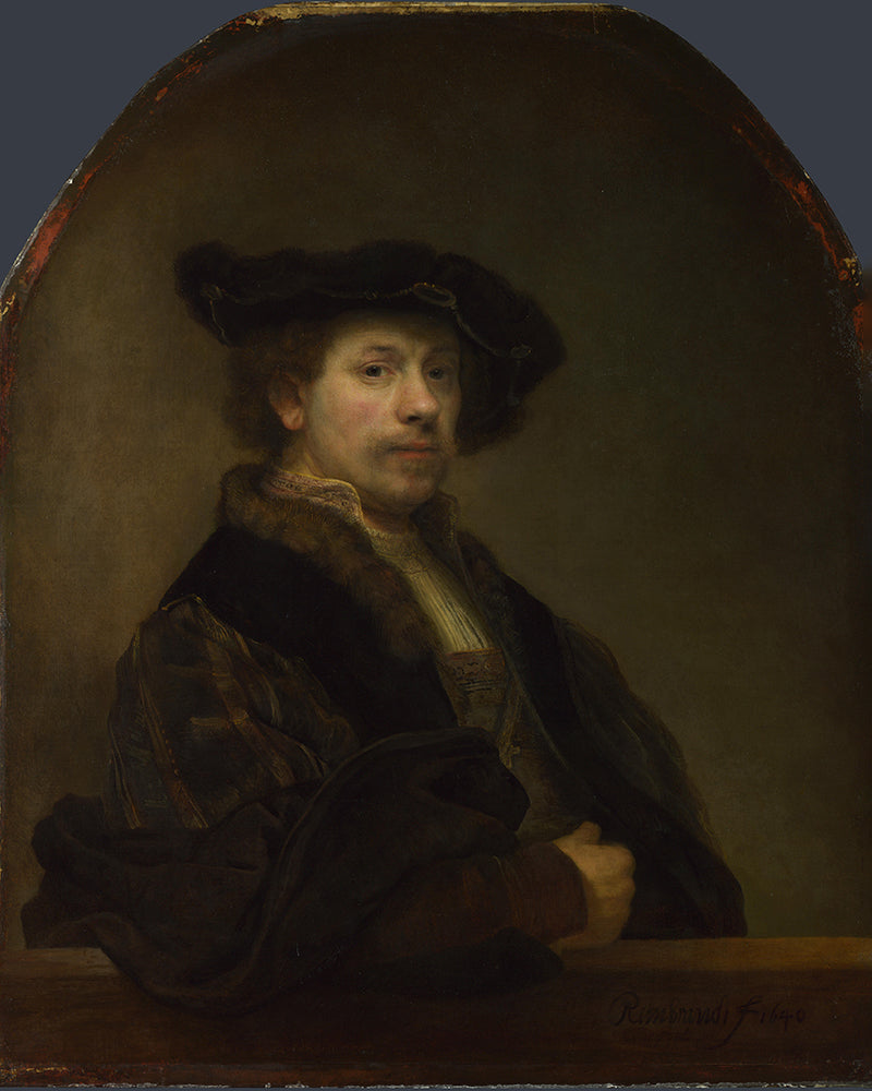 Self Portrait at the Age of 34 by Rembrandt Harmenszoon van Rijn