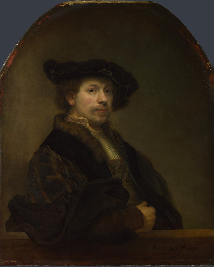 Self Portrait at the Age of 34 by Rembrandt Harmenszoon van Rijn