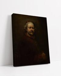 Self Portrait at the Age of 63 by Rembrandt Harmenszoon van Rijn