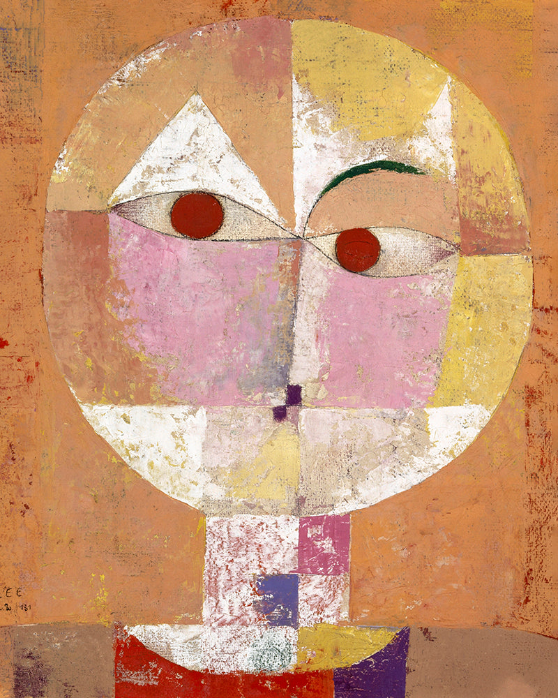 Senecio  by Paul Klee