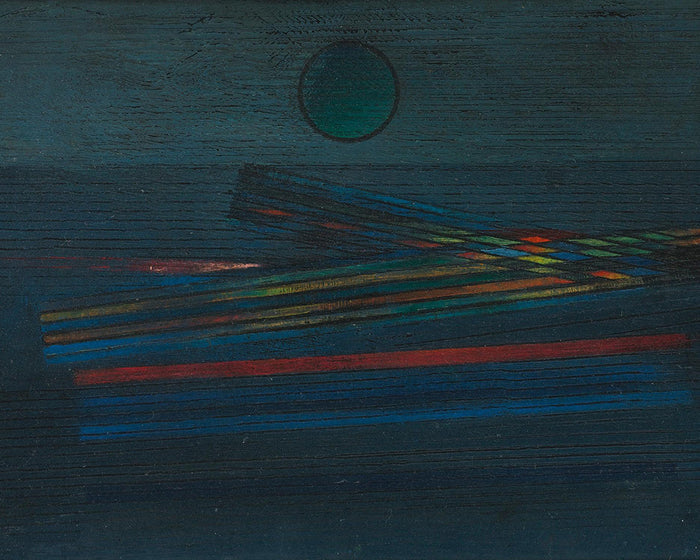 Soleil Couchant Vert by Max Ernst