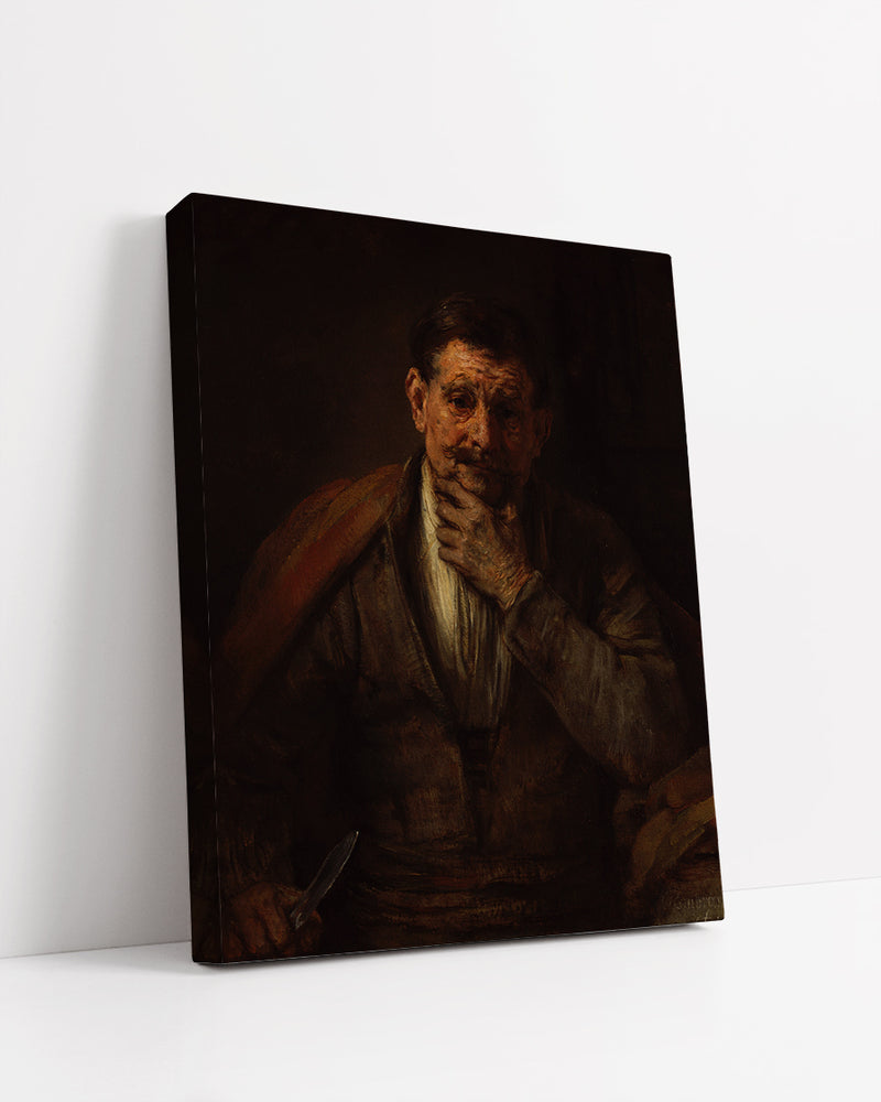 St. Bartholomew by Rembrandt Harmenszoon van Rijn