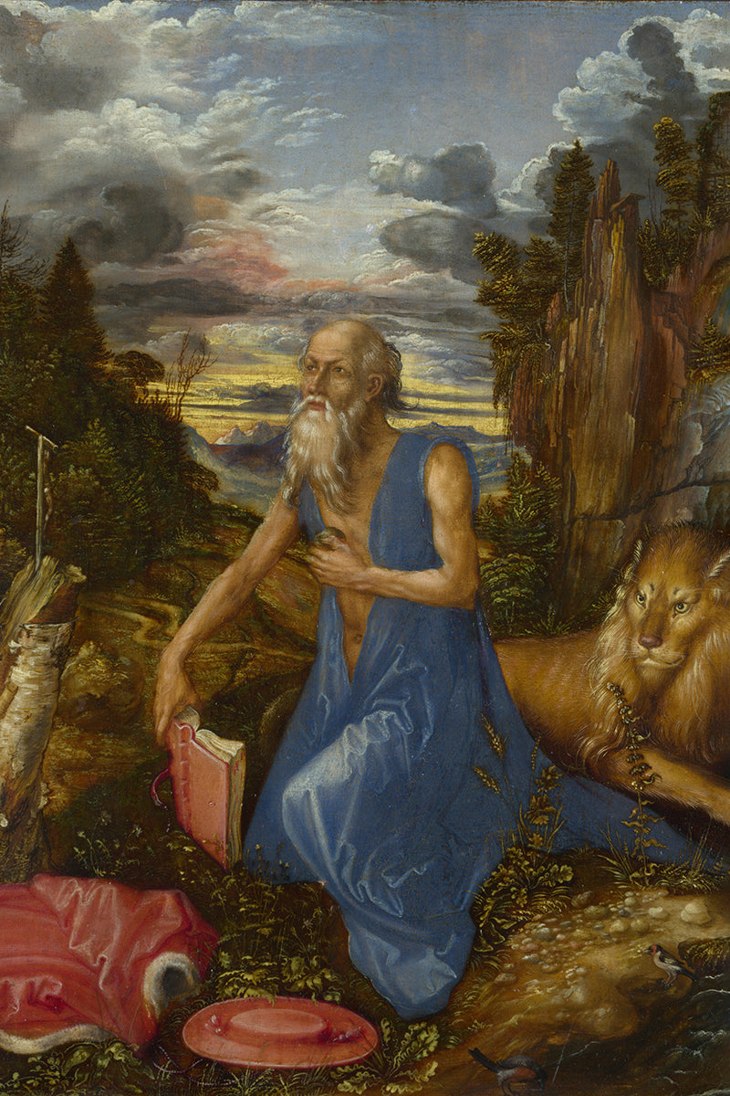 St. Jerome in the Wilderness by Albrecht Durer