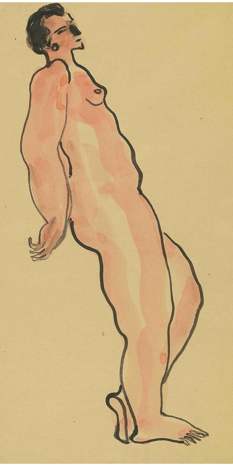 Standing Nude  by San Yu