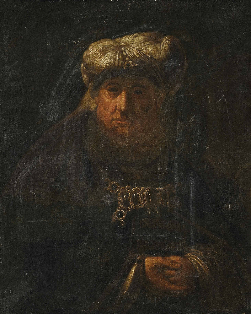 Study Of An Old Man by Rembrandt Harmenszoon van Rijn