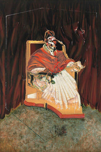 Study for Portrait of Pope Innocent X after Velasquez by Francis Bacon