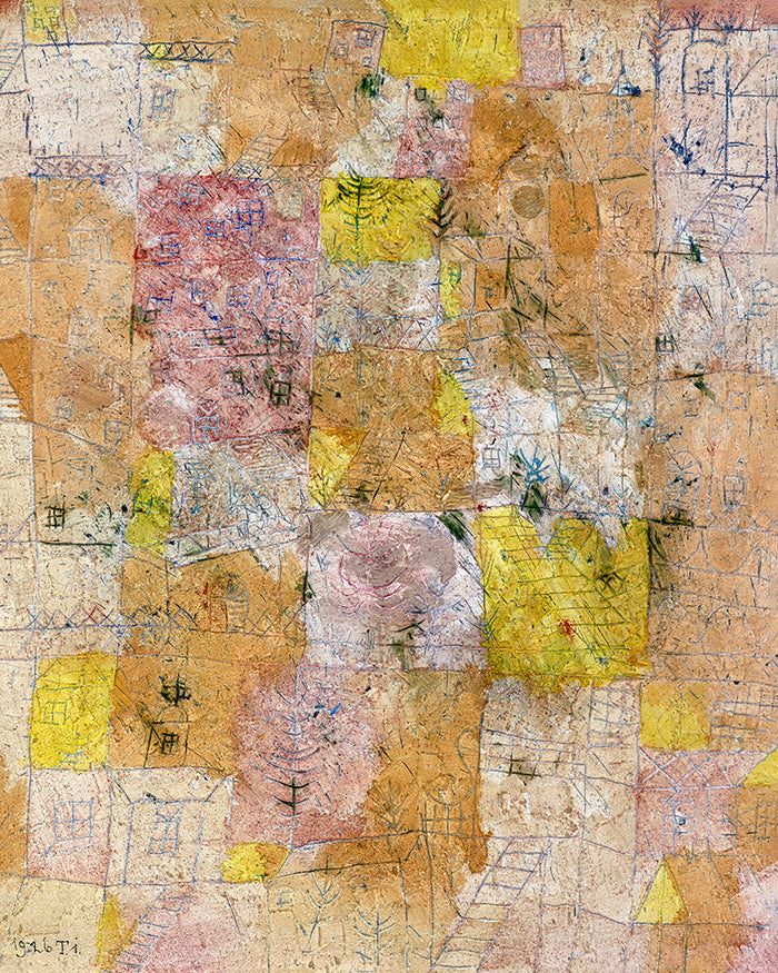 Suburban idyll  by Paul Klee