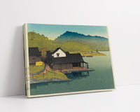 Tabi_miyage_dai_isshū,_Wakasa_Kugushi-ko by Kawase Hasui