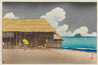 Tabi_miyage_dai_nishū,_Hamagoya by Kawase Hasui