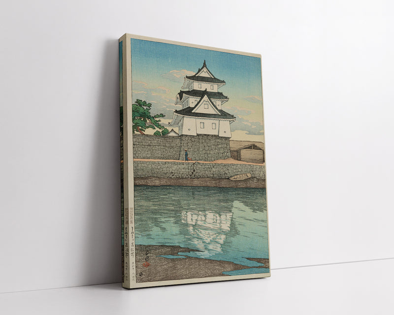 Tabi_miyage_dai_nishū,_Sanuki_Takamatsu-jō by Kawase Hasui