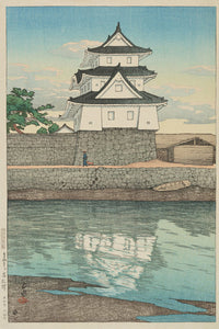 Tabi_miyage_dai_nishū,_Sanuki_Takamatsu-jō by Kawase Hasui