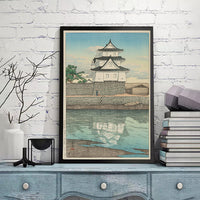 Tabi_miyage_dai_nishū,_Sanuki_Takamatsu-jō by Kawase Hasui