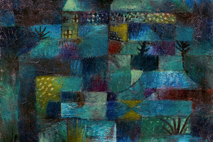 Terraced garden  by Paul Klee