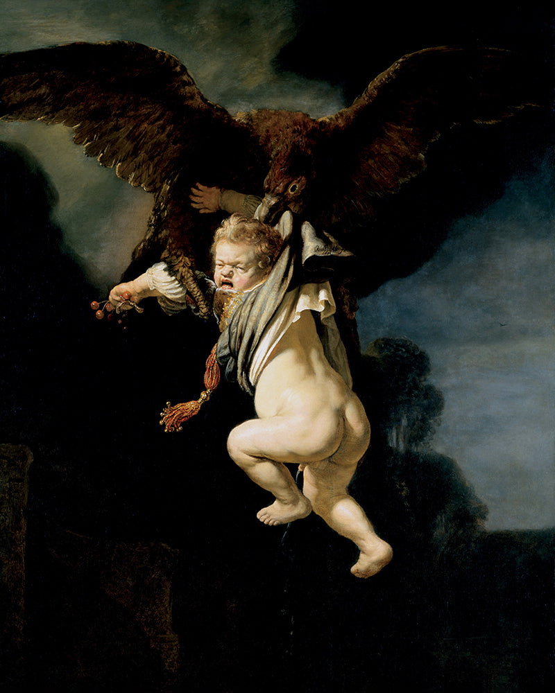 The Abduction Of Ganymede by Rembrandt Harmenszoon van Rijn