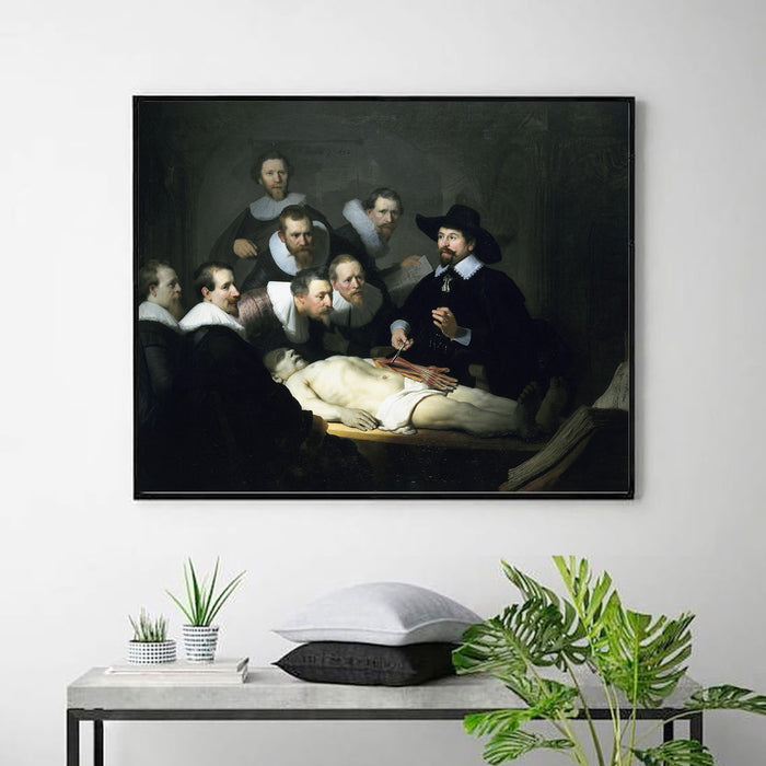 The Anatomy lesson of Dr. Nicolaes Tulp by Rembrandt Harmenszoon van Rijn