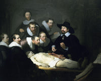 The Anatomy lesson of Dr. Nicolaes Tulp by Rembrandt Harmenszoon van Rijn