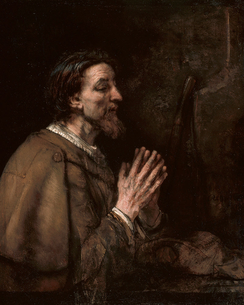 The Apostle James the Major by Rembrandt Harmenszoon van Rijn