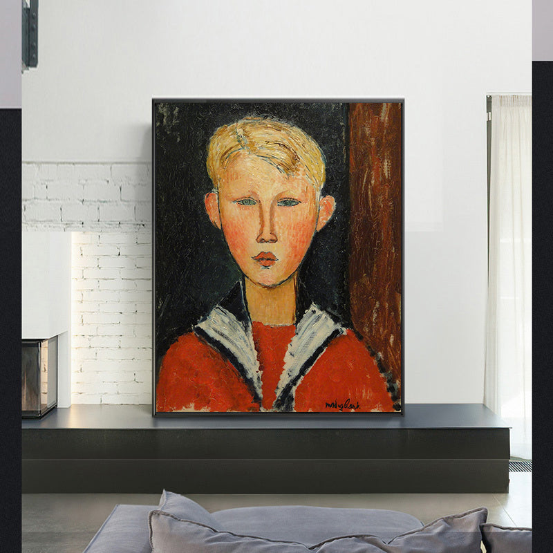 The Blue-Eyed Boy by Amedeo Modigliani