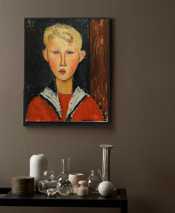 The Blue-Eyed Boy by Amedeo Modigliani