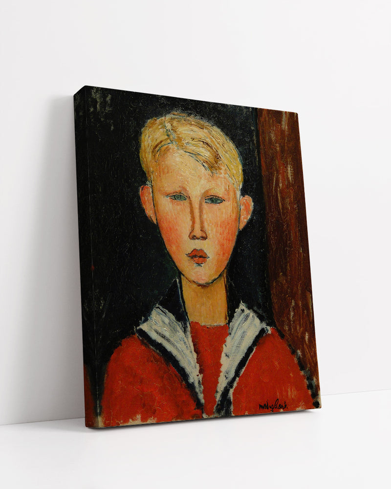 The Blue-Eyed Boy by Amedeo Modigliani
