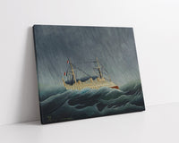 The Boat in the Storm by Henri Rousseau