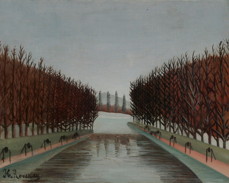 The Canal by Henri Rousseau