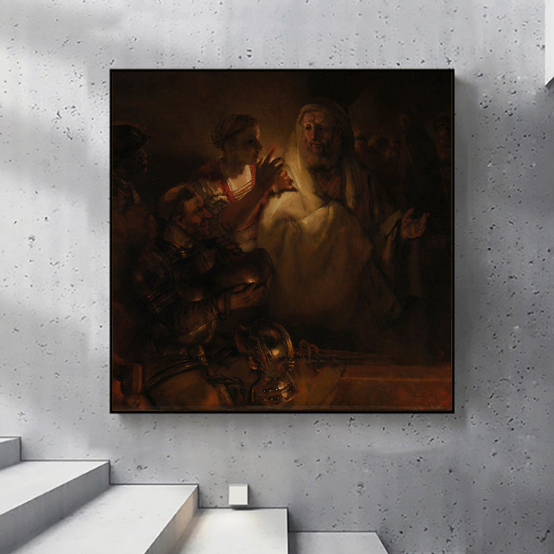 The Denial of St. Peter by Rembrandt Harmenszoon van Rijn