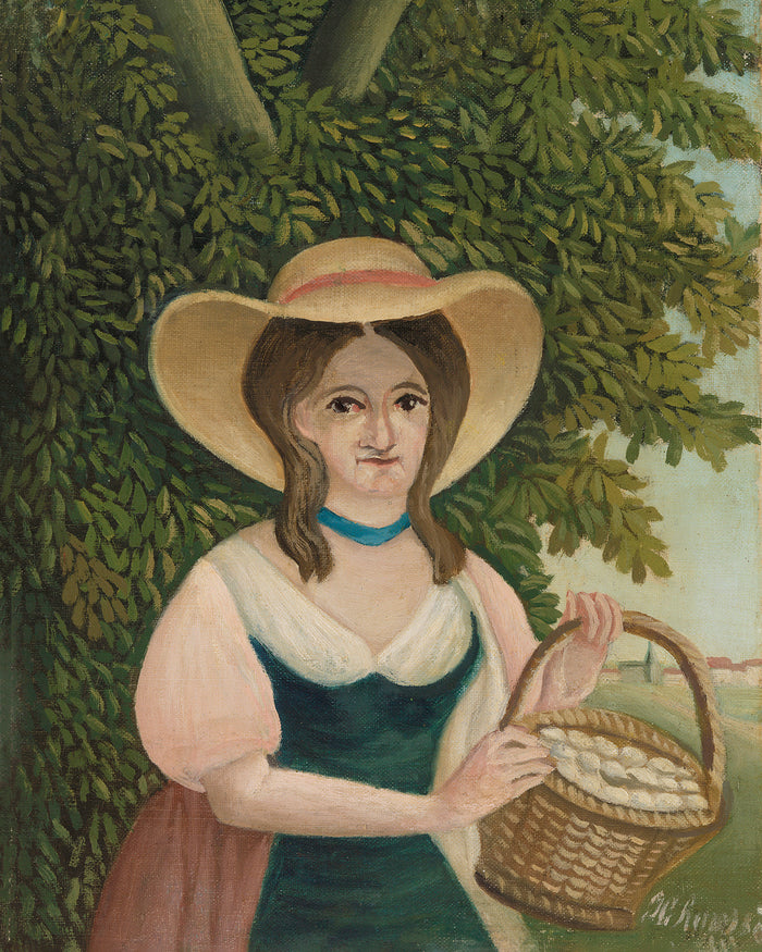 The Egg Woman by Henri Rousseau