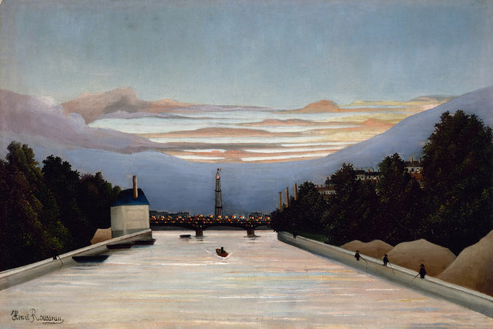 The Eiffel Tower by Henri Rousseau