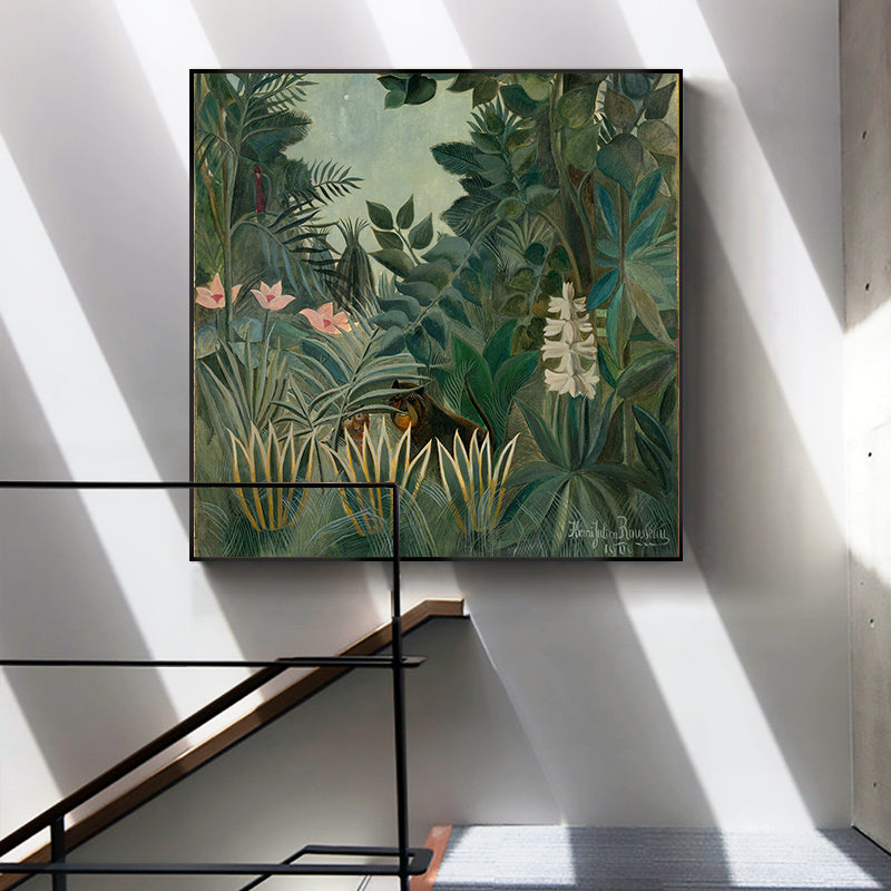 The Equatorial Jungle by Henri Rousseau