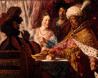 The Feast of Esther by Rembrandt Harmenszoon van Rijn