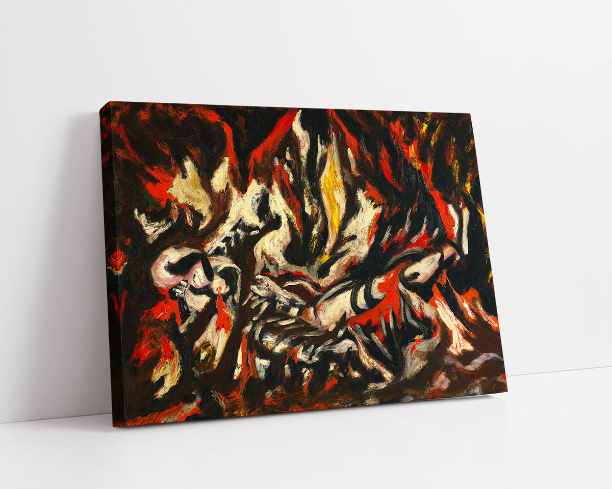 The Flame by Jackson Pollock