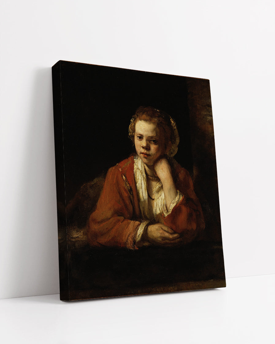 The Kitchen Maid by Rembrandt Harmenszoon van Rijn