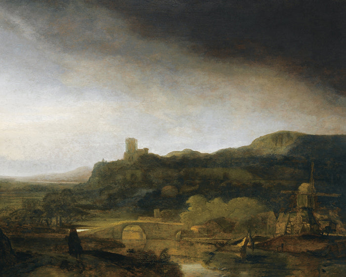 The Landscape by Rembrandt Harmenszoon van Rijn