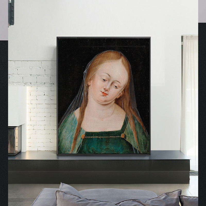 The Madonna, oil on panel by Albrecht Durer