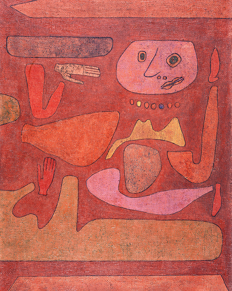The Man of Confusion  by Paul Klee