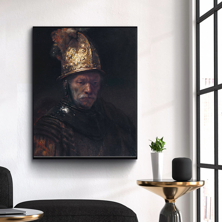 The Man with the Golden Helmet by Rembrandt Harmenszoon van Rijn