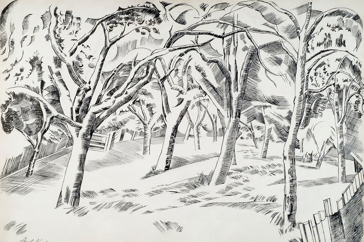 The Orchard  by Paul Nash