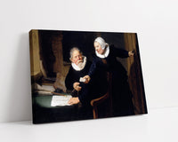 The Shipbuilder and his Wife Jan Rijcksen and his Wife, Griet Jansby Rembrandt Harmenszoon van Rijn