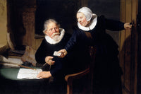 The Shipbuilder and his Wife Jan Rijcksen and his Wife, Griet Jansby Rembrandt Harmenszoon van Rijn