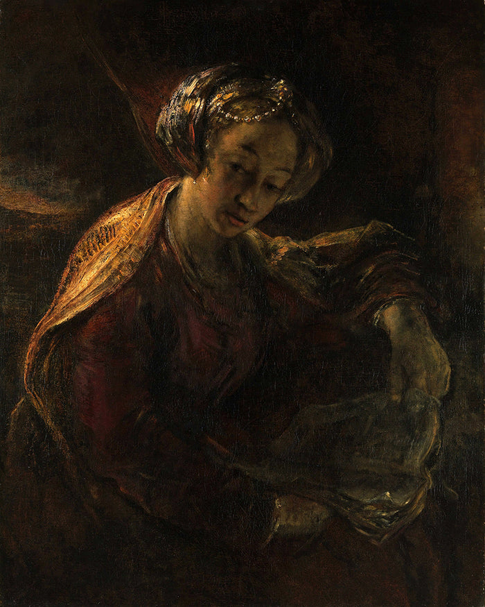 The Sibyl by Rembrandt Harmenszoon van Rijn