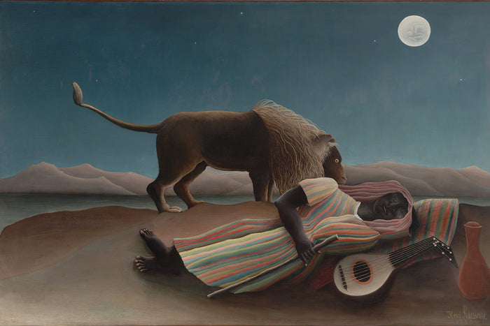 The Sleeping Gypsy by Henri Rousseau