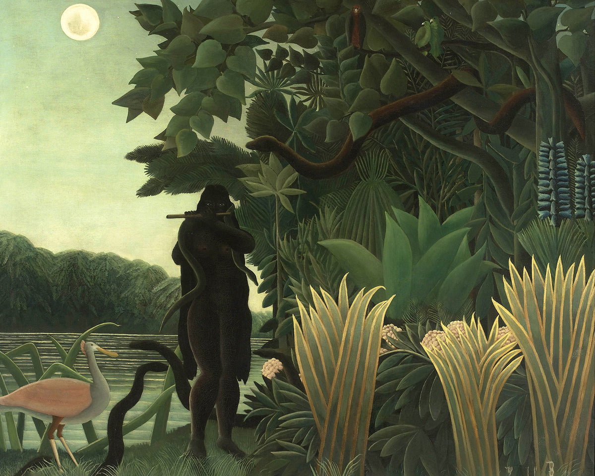 The Snake Charmer by Henri Rousseau