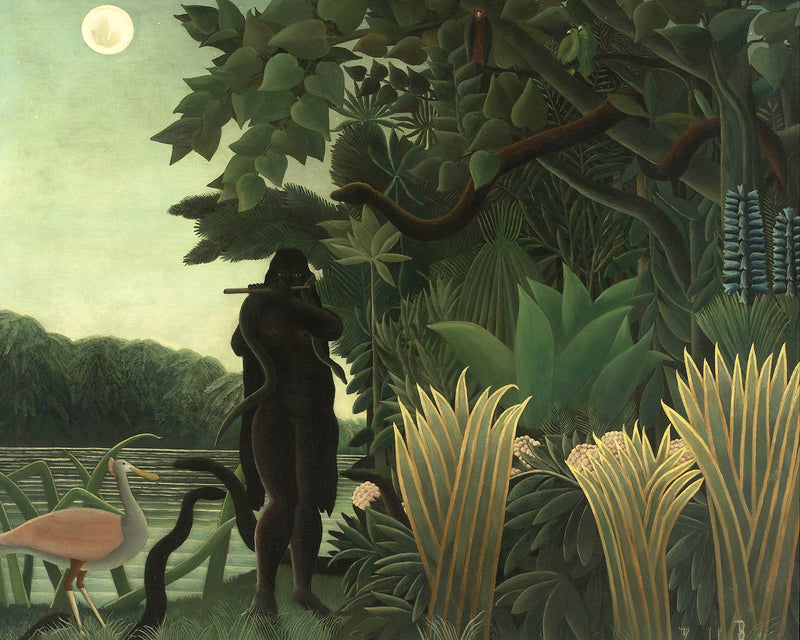The Snake Charmer by Henri Rousseau
