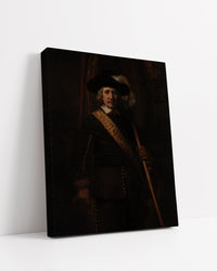 The Standard Bearer  by Rembrandt Harmenszoon van Rijn