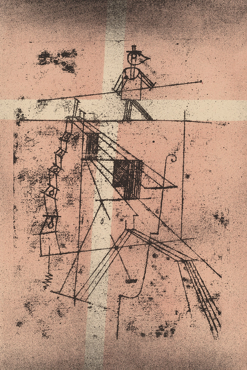 The Tight Rope Walker  by Paul Klee