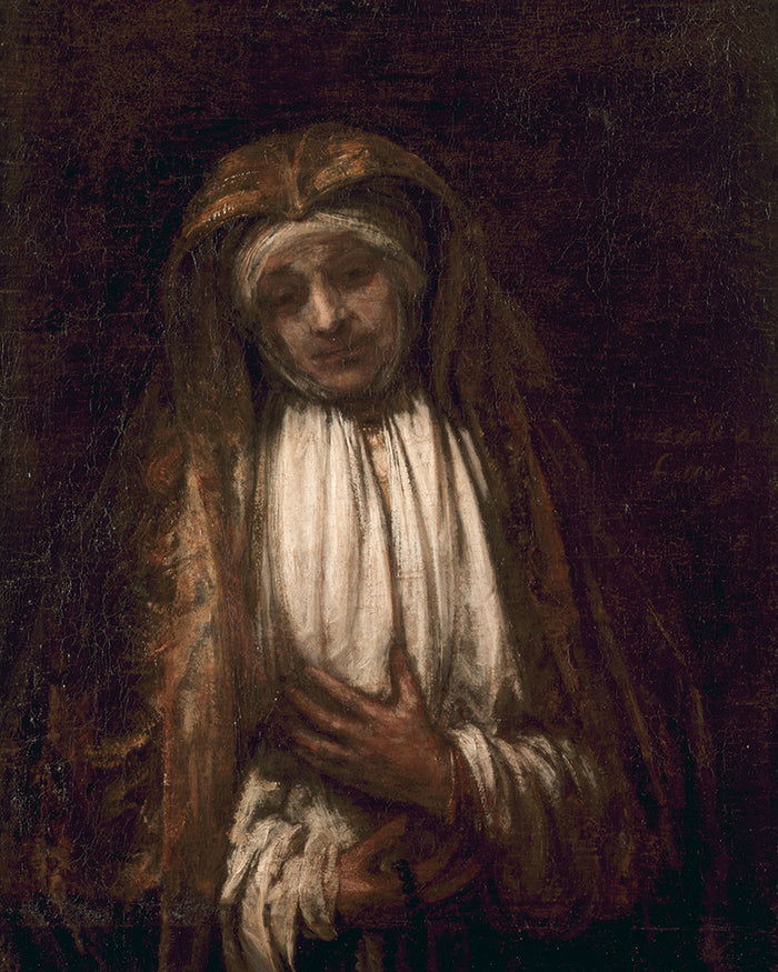 The Virgin of Sorrows by Rembrandt Harmenszoon van Rijn