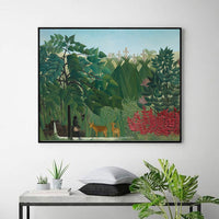 The Waterfall by Henri Rousseau