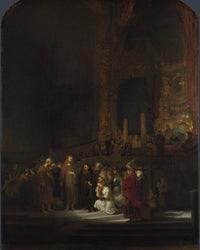 The Woman taken in Adultery by Rembrandt Harmenszoon van Rijn